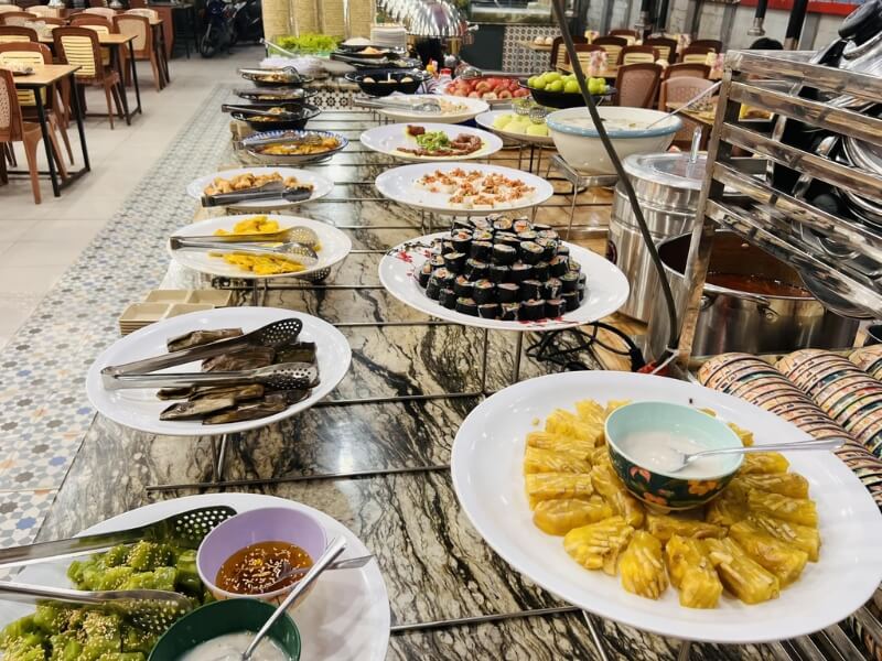 Nhà hàng buffet 123k nướng ngon